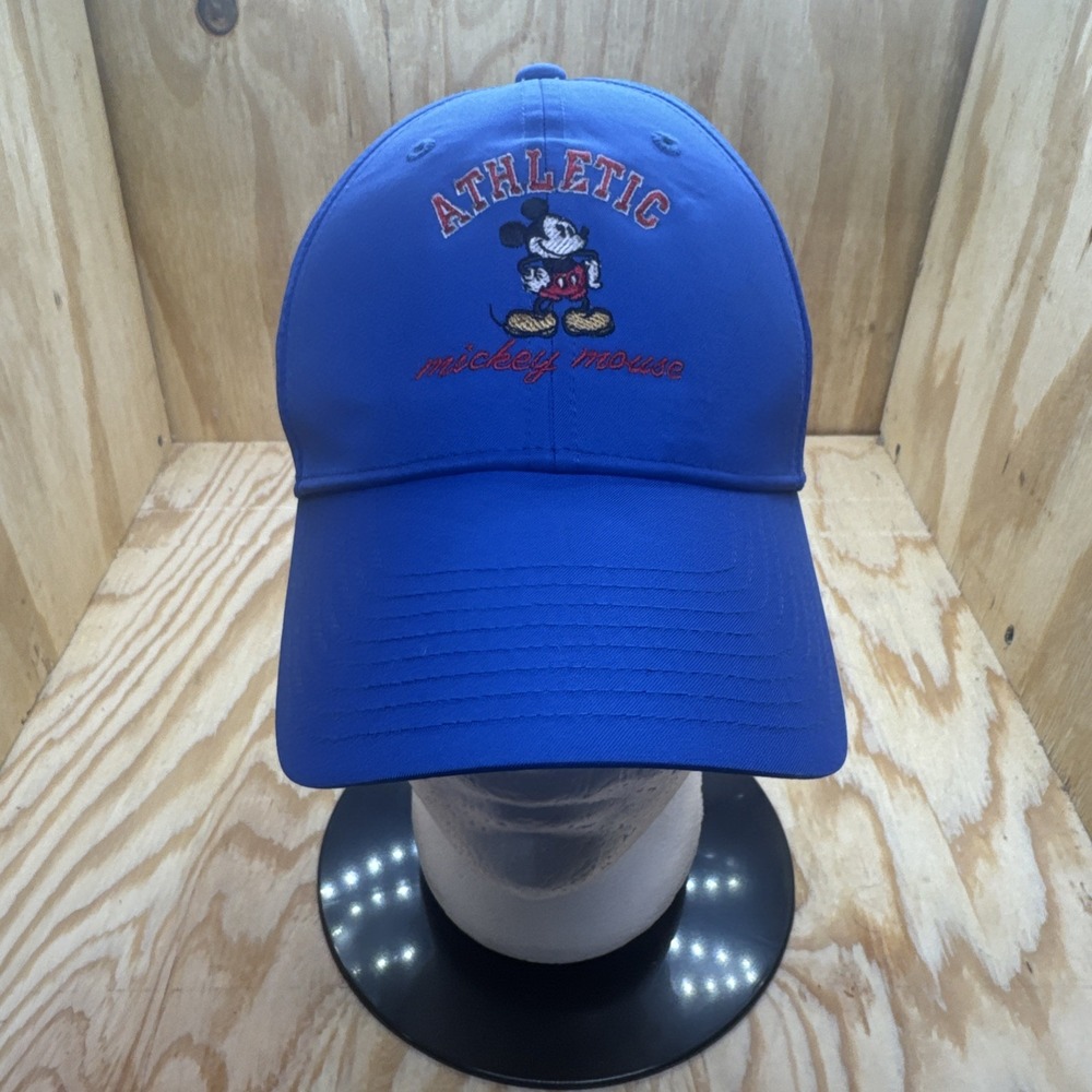 Nike Dri-FIT Legacy91 Hat Mickey Mouse Blue Disney Parks Golf Cap Adjustable